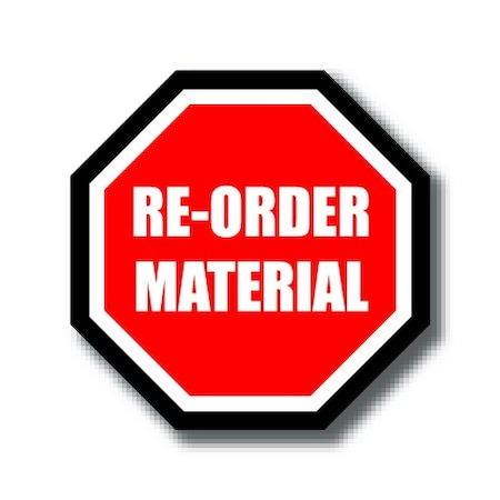 Ergomat 16in OCTAGON SIGNS - Re-Order Material DSV-SIGN 256 #0956 -UEN